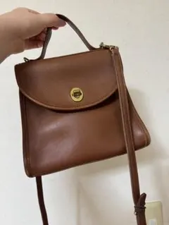 OLD COACH ショルダーバッグ ブラウン