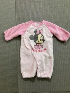 Disney baby ロンパース ふわふわ　50-60 女の子のサムネイル