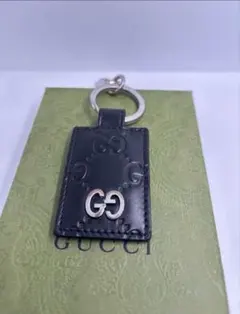 GUCCI グッチ キーホルダー GG キーリング キーケース 本革
