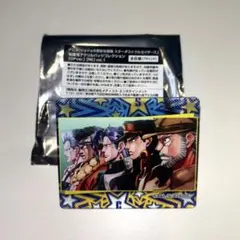 ジョジョ 場面写アクリルバッジ 3部 空条承太郎 ポルナレフ 花京院 ジョセフ