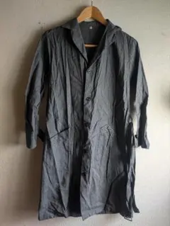 50s ブラックシャンブレー ごま塩 黒シャン 0360. ~1950's black chambray shirt 黒シャン ブラックシャンブレー