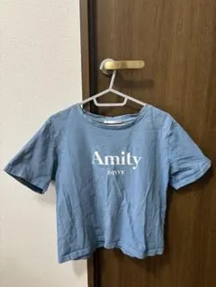 RETRO GIRL ロゴ Tシャツ ブルーのサムネイル