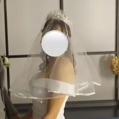 ウェディングベール ホワイト