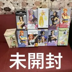 ワンピースフィギュア　ナミ　ロビン　ハンコック　まとめて　箱つぶれ　未開封 ワンピース ハンコック ナミ ビビ ロビン 未開封 箱小傷 - メルカリ