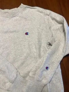 Champion グレー クルーネック トレーナー M
