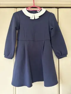 組曲　クミキョク ワンピース　ネイビー フォーマル　卒入学 サイズ　130