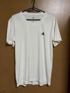 adidas Climalite ホワイト Tシャツ L
