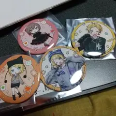 4個セット　初音ミクトレーディング缶バッジAKIBACultureFashion