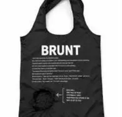 brunt U2 パックマン エコバッグ 柿色 bush de brunt brunt U2 パックマン エコバッグ 柿色 bush de brunt - メルカリ