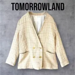 tomorrowland Ballsey トゥモローランド　ノーカラージャケット
