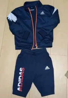adidas ネイビー ジャージ 120cm