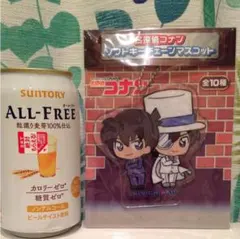 【新品★!】☆ 名探偵コナン ソフトキーチェーンマスコット 新一&怪盗キッド ☆