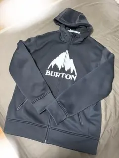 BURTON フルジップフード付きパーカー スノーボードウェア