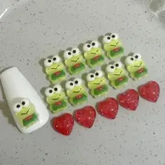 無言購入OK⭕️ サンリオ けろけろけろっぴ ネイル　ネイルパーツセット
