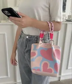 カラフルニット ハンドバッグのサムネイル
