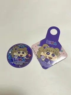 FRUITSZIPPER×クレヨンしんちゃん コラボカフェ 仲川瑠夏 ステッカー