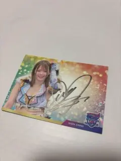 女子プロレス マリーゴールド 直筆サイン入りカード ユニット 全4種