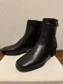 22.5cm本革ショートブーツ