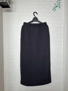 ダークグレー タイトスカート Freeサイズ