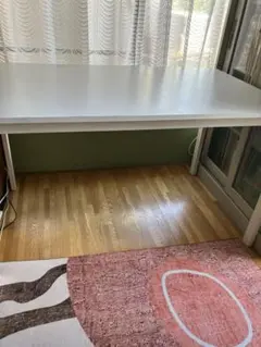 ホワイトデスク テーブル
