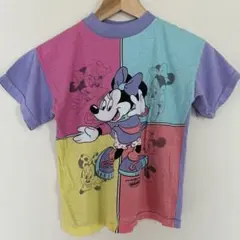 アメリカ製 90年代古着 ミニーマウス ディズニー 半袖Tシャツ 90s USAのサムネイル