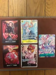 ナミ(EB03-053), コアラ, ウタ(EB01-001), ドンカード2枚