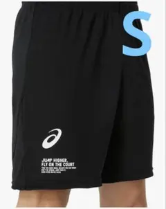 アシックス 黒パンツ Sサイズ バレーボールパンツ