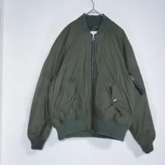 バックナンバー ミリタリー ダウンジャケット フェザー オリーブ 暖かい