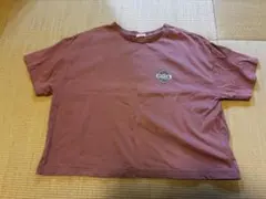 COLZA 半袖 Tシャツ くすみピンク ロゴプリントのサムネイル