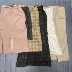 レディース　スカート まとめ売り　ズボン