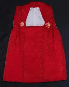 新品 七五三 女児 3歳 正絹 被布コート 正絹綸子