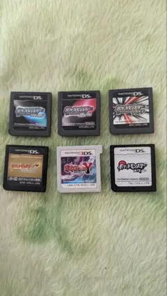 ポケットモンスター DS 3DS ソフト 6本セット
