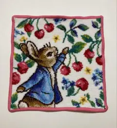 フェイラーハンカチ　ピーターラビット　スウィングチェリー　さくらんぼ果物フルーツ