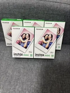 Fujifilm instax mini フィルム 10枚入り×5