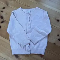 petit main 薄いピンク カーディガン Sサイズ