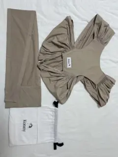 konny 抱っこひも Sサイズ ベージュ 収納袋付き