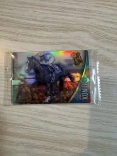 サラブレッドホースコレクション　イクイノックス　金箔サインカード