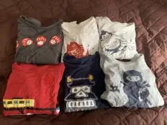 子供用イラストTシャツセット6枚（全て千趣会）
