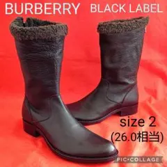 BURBERRY BLACK LABEL ブーツ・革靴