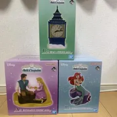 一番くじ ディズニーフィギュア3種 A賞B賞C賞