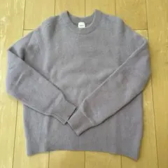 スピックアンドスパン ラクーンニットセーター