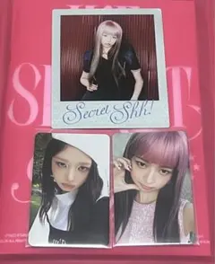 ive レイ shh psst 封入 トレカ ポラロイド ポラ secret