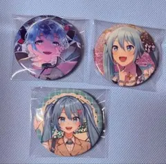 プロセカ　初音ミク　缶バッジ　まとめ売り プロセカ 缶バッジ ホロ缶 初音ミク モモジャン みんなにお披露目