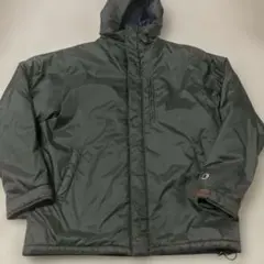 i87)チャンピオンメンズ中綿入りナイロンジャケット 撥水　大きめLサイズ
