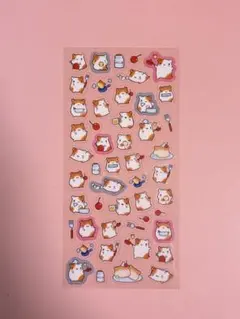 ハムスター　キャラクターシール