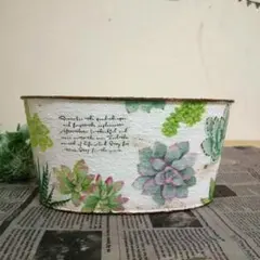 デコパージュ ꔛ‬ꕤ ガーデン雑貨 *フェンス  *ピック *アリウム *リメ缶 Remade cans ☆ How to make a remade can bag] [Diy garden