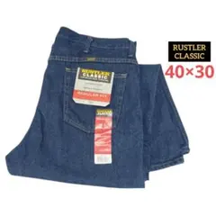 RUSTLER ラスラー デニム 40×30 ラングラー兄弟ブランド 新品タグ付