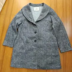 ナチュラル&カジュアルクローシング チェスターコート グレー系