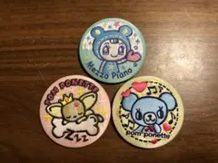 ナルミヤキャラクターズ 刺繍缶バッジ　ブルーベリエちゃん