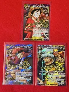 ワンピカード モンキー D ルフィ ST01-012 スタバ 優勝PR 3枚 - メルカリ